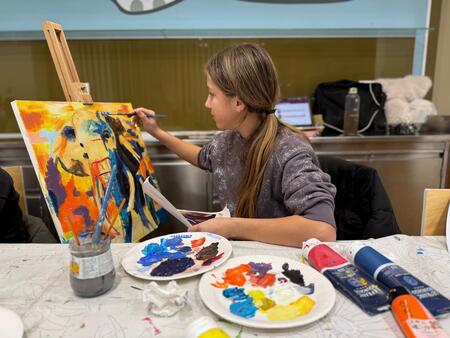 9 Učenci med delavnicami